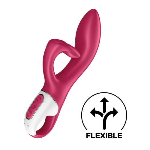 Vibrador Rabbit Satisfyer Embrace Me Berenjena