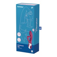 Satisfyer Embrace Me Rabbit Vibrator Berry