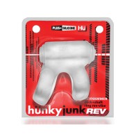 Hunkyjunk Revhammer Shaft Vibe Ring Clear Ice Blue