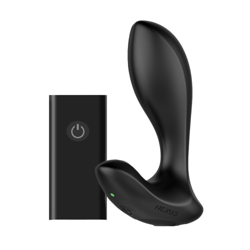 Nexus Duo Vibrating Butt Plug Black - Remote Control