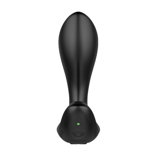 Nexus Duo Vibrating Butt Plug Black - Remote Control