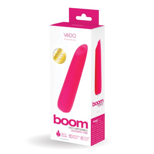 VeDO Boom Rechargeable Powerful Vibrator - Pink