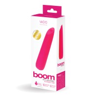 Vibrador VeDO Boom Recargable Poderoso - Rosa