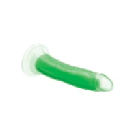 Dildo de Silicona de 7 Pulgadas que Brilla en la Oscuridad de Curve Toys