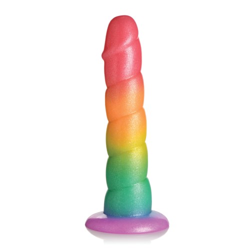 Curve Toys Simply Sweet Rainbow Dildo 6.5 inch