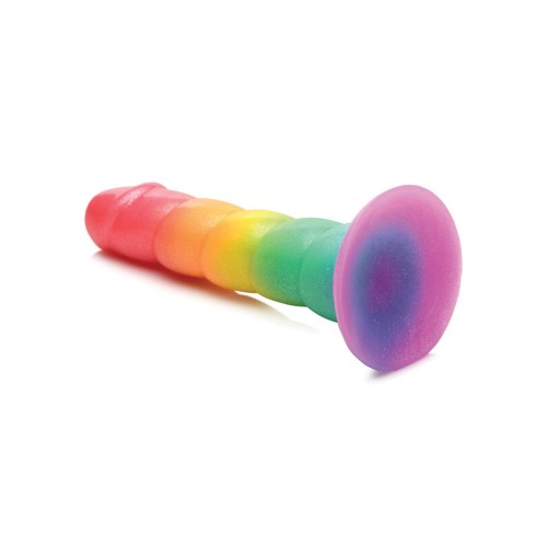 Curve Toys Simply Sweet Rainbow Dildo 6.5 inch