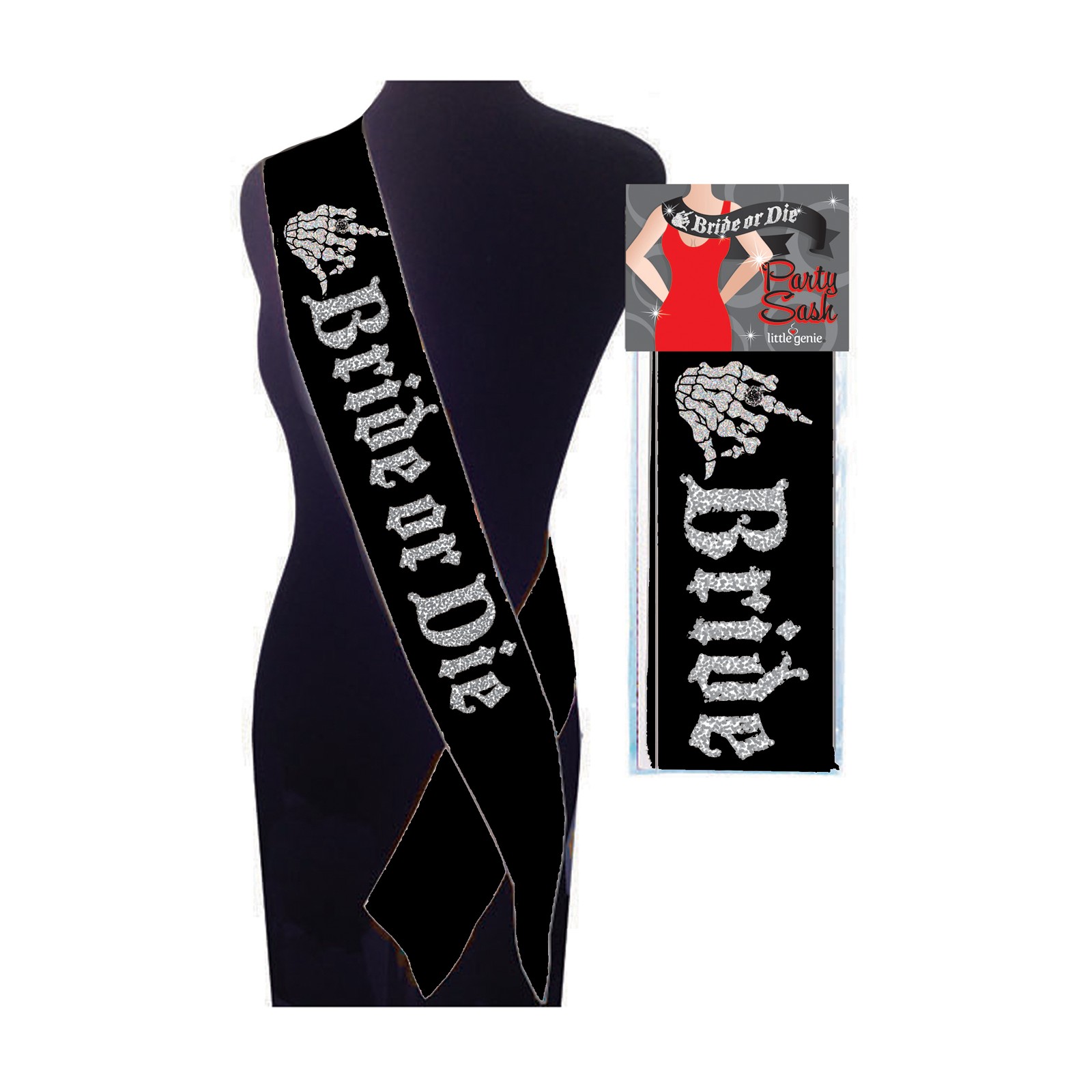 Bride or Die Sash