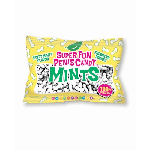 Super Fun Penis Candy Mints Bag 3 oz