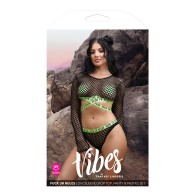 Vibes Fuck Ur Rules Set Black/Green L/XL