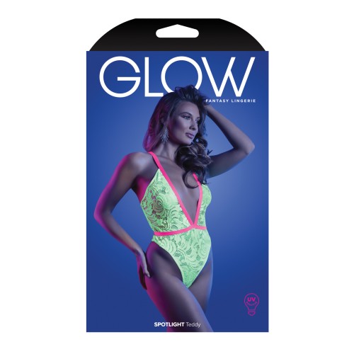 Glow Spotlight Teddy Neon Chartreuse M/L