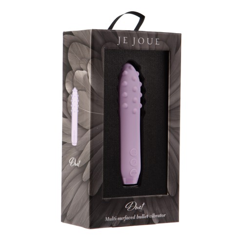 Vibrador Bullet Duet Je Joue Lila