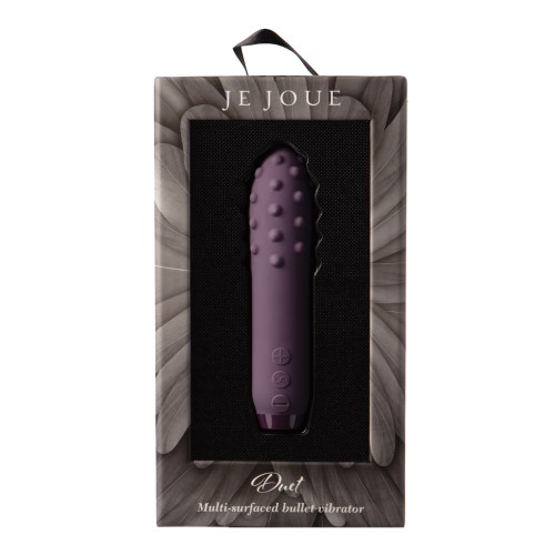 Je Joue Duet Bullet Vibrator - Multi-Sensory Pleasure