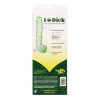 Naughty Bits I Leaf Dick Glow In The Dark Weed Leaf Dildo