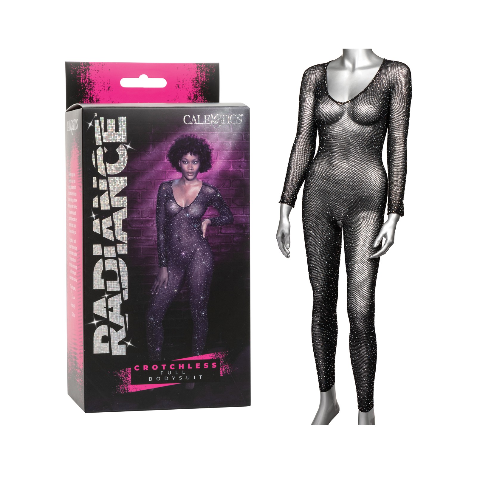 Radiance Crotchless Full Body Suit - Seductive Design