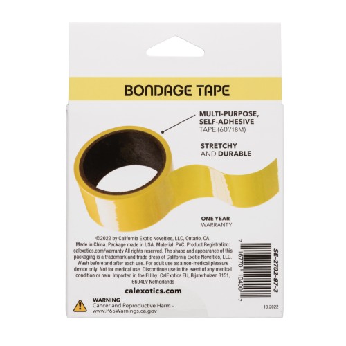 Boundless Bondage Tape in Yellow