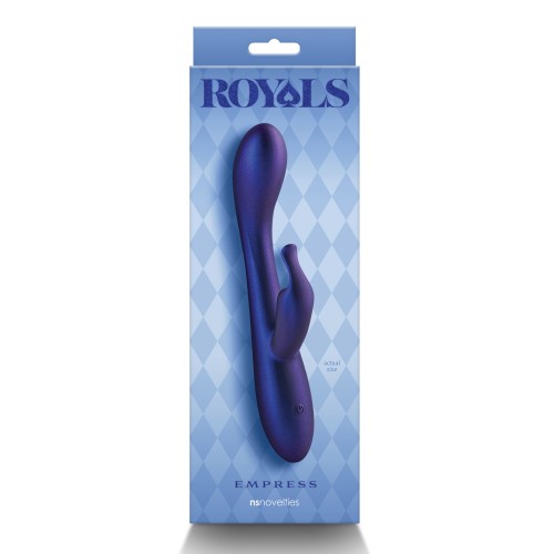 Vibrador Royals Empress Azul Metálico