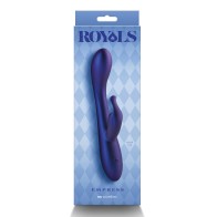 Vibrador Royals Empress Azul Metálico