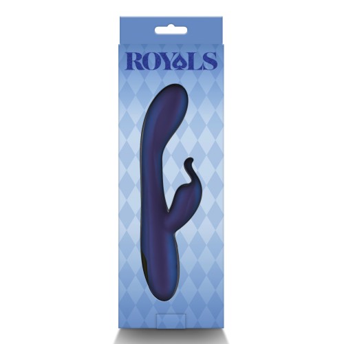 Vibrador Royals Empress Azul Metálico