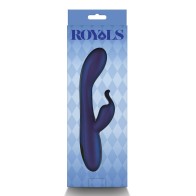 Vibrador Royals Empress Azul Metálico