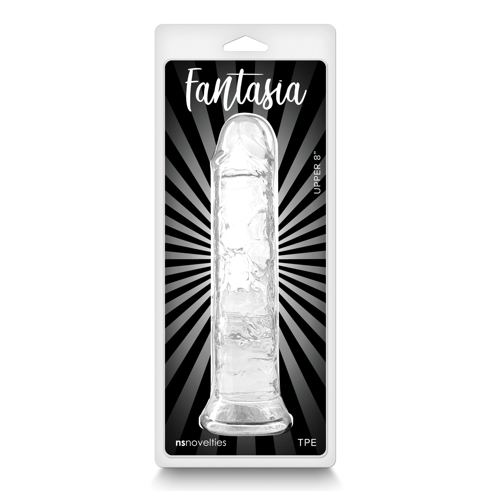 Fantasia 8 Inch Clear Dildo