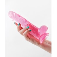 Fantasia Ballsy 7.5" Dildo - Pink