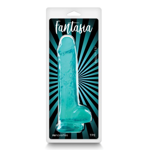 Fantasia Ballsy 7.5" Dildo - Intense Pleasure