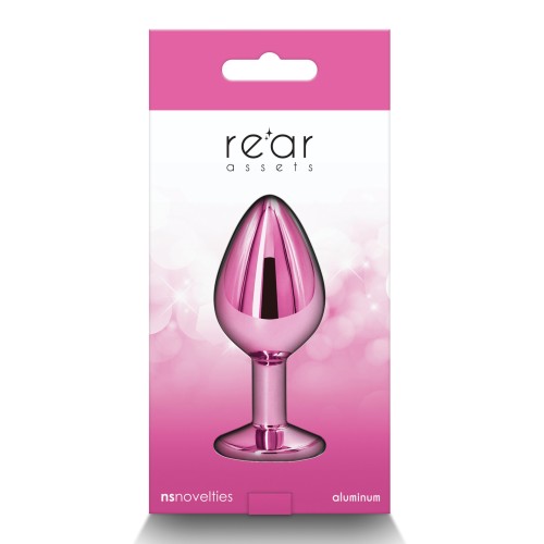 Rear Assets Medium Anal Toy in Pink