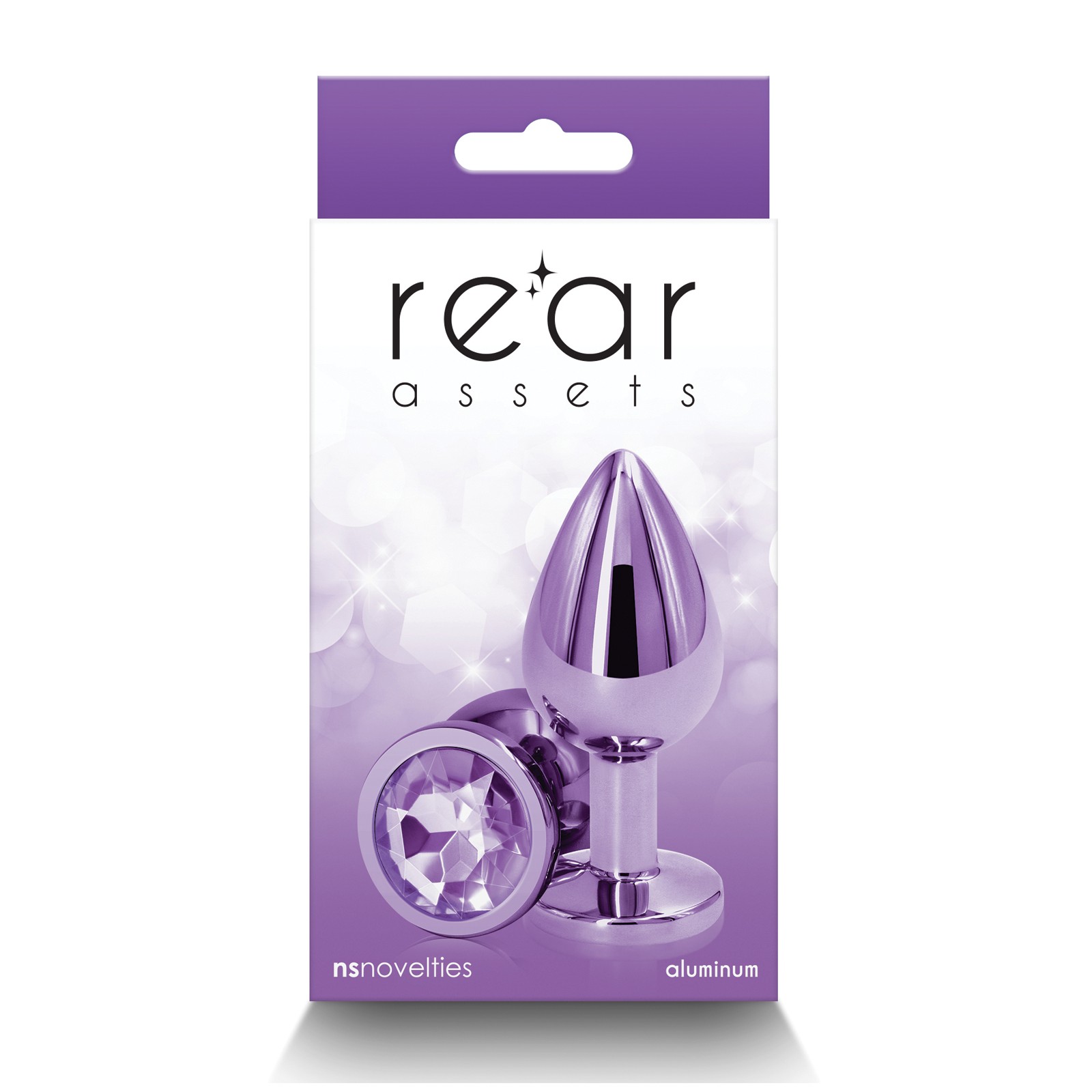 Rear Assets Medium Anal Toy Purple