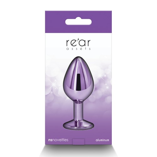 Rear Assets Medium Anal Toy Purple