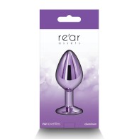 Rear Assets Medium Anal Toy Purple