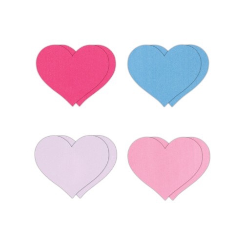 Pretty Pasties Heart II Assorted 4 Pairs