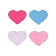 Pretty Pasties Heart II Assorted 4 Pairs