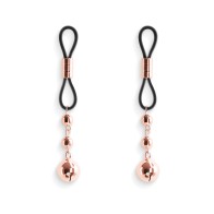 Bound D1 Rose Gold Nipple Clamps - Sensual Pleasure