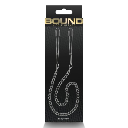 Bound DC3 Nipple Clamps for Sensory Play