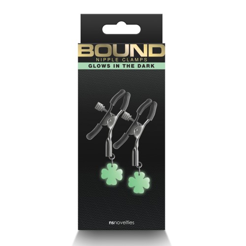 Pinzas Ajustables para Pezones Bound G4 para Juegos de Sensación