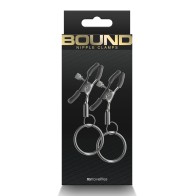 Bound C2 Nipple Clamps - Gunmetal