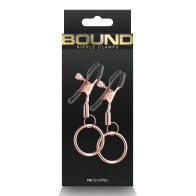 Bound C2 Nipple Clamps Rose Gold