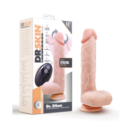 Blush Dr. Skin Dr Ethan 8.5" Gyrating Dildo - Beige