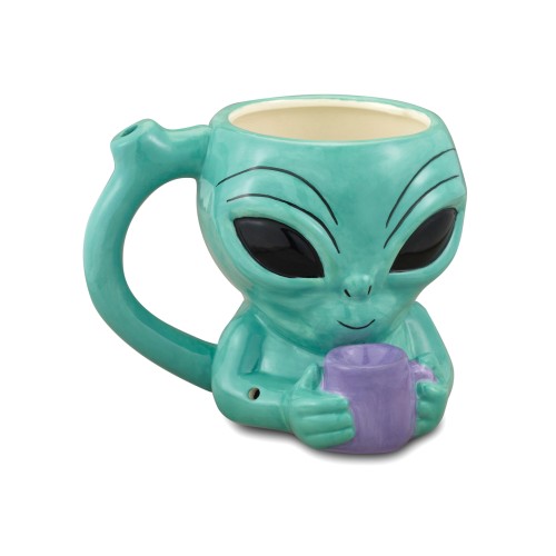 Taza Novela Alien Fashioncraft - Accesorio Divertido para Fiestas