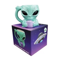 Taza Novela Alien Fashioncraft - Accesorio Divertido para Fiestas