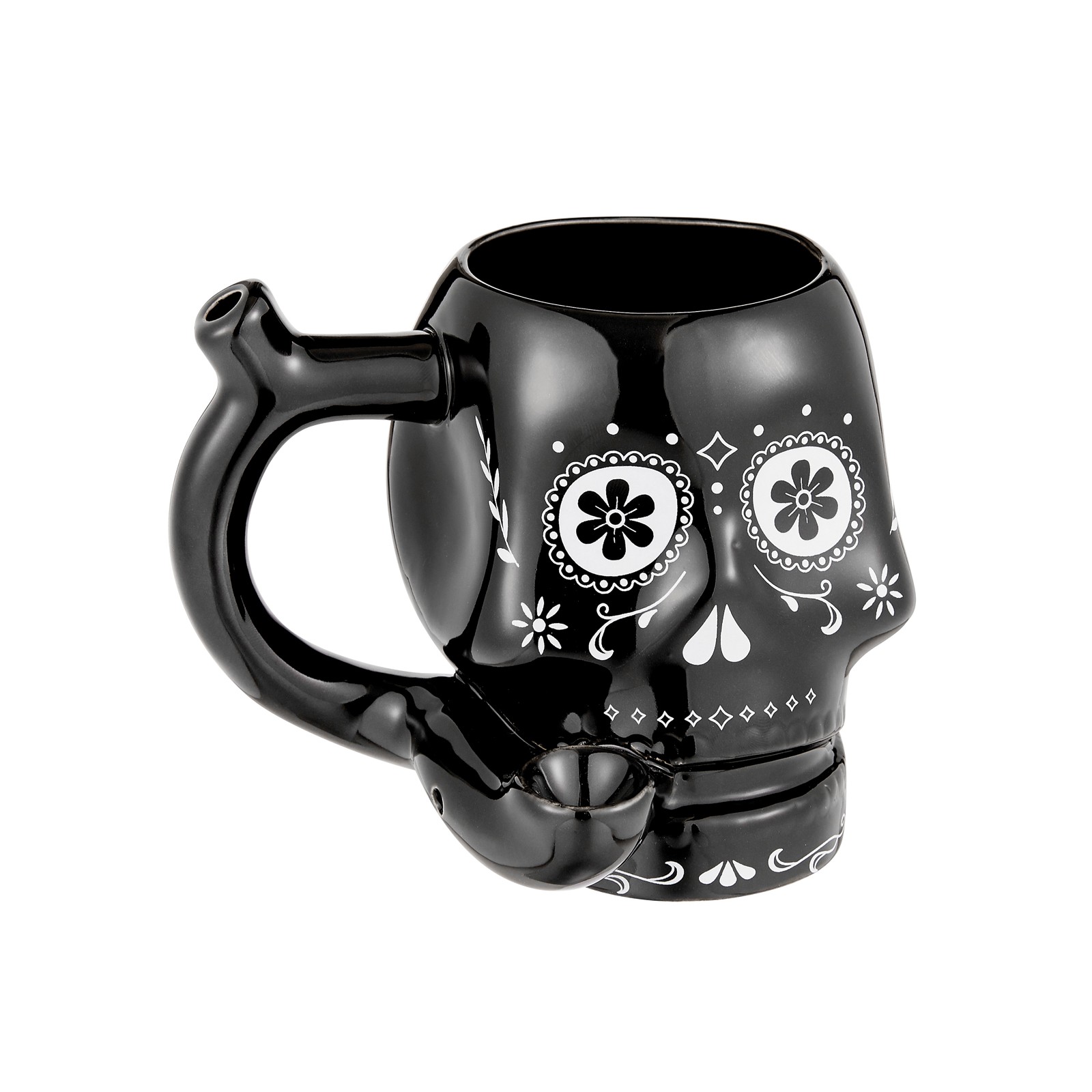 Taza Calavera Negra Fashioncraft