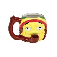 Taza Novelty Emoji Rasta Regalo Divertido y Único