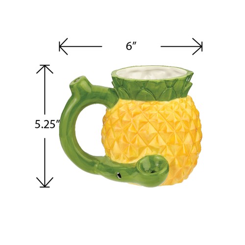 Taza Novelty Piña Fashioncraft para Fiestas Tropicales