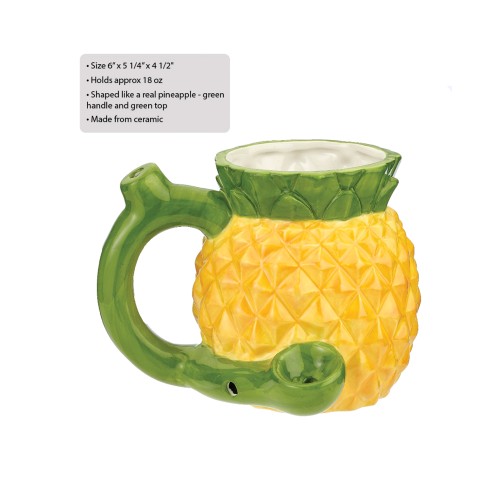 Fashioncraft Pineapple Novelty Mug for Tropical Parties