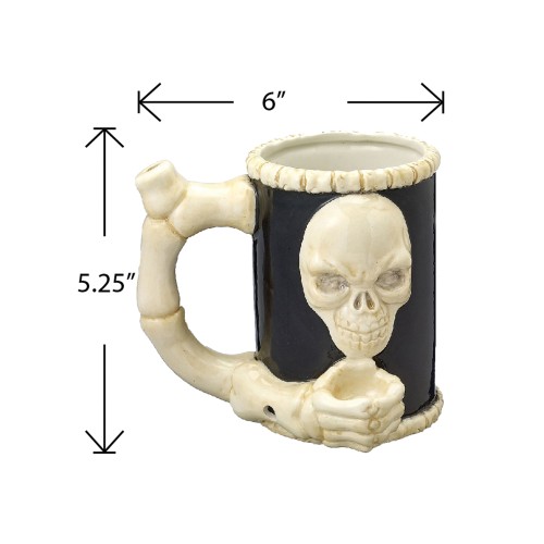 Fashioncraft Skull Bone Novelty Mug