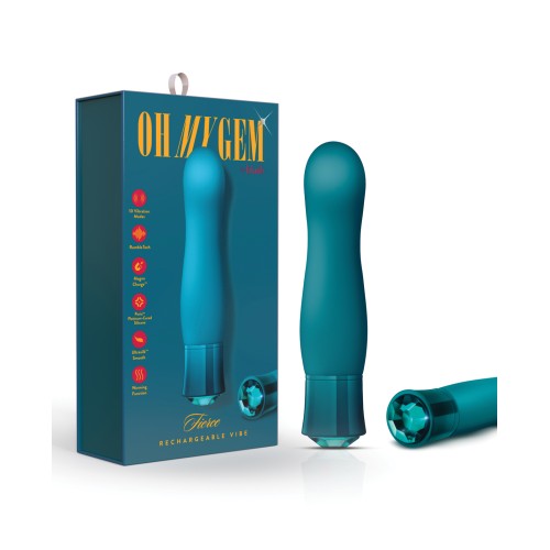 Blush Oh My Gem Fierce Blue Topaz Vibrator