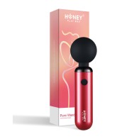 Pomi Wand Clit Tease Vibrator Deep Rose