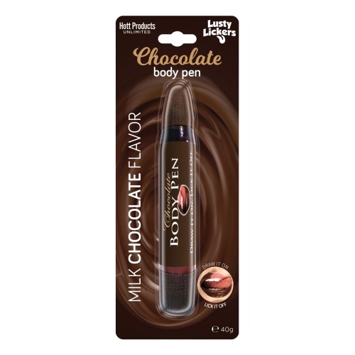 Milk Chocolate Body Pen for Intimate Play