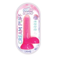 Cotton Candy Cream Puff Pink Dildo