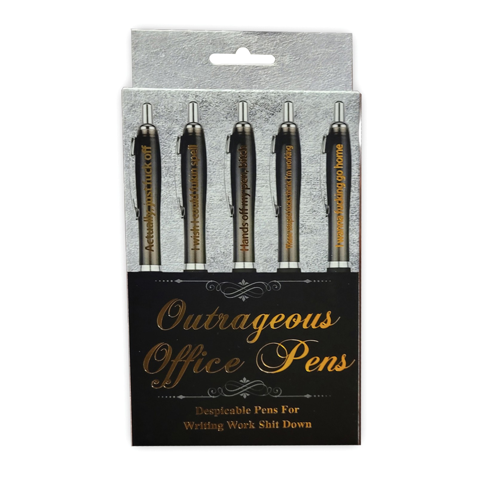 Hilarious Office Pens Set - Break the Ice